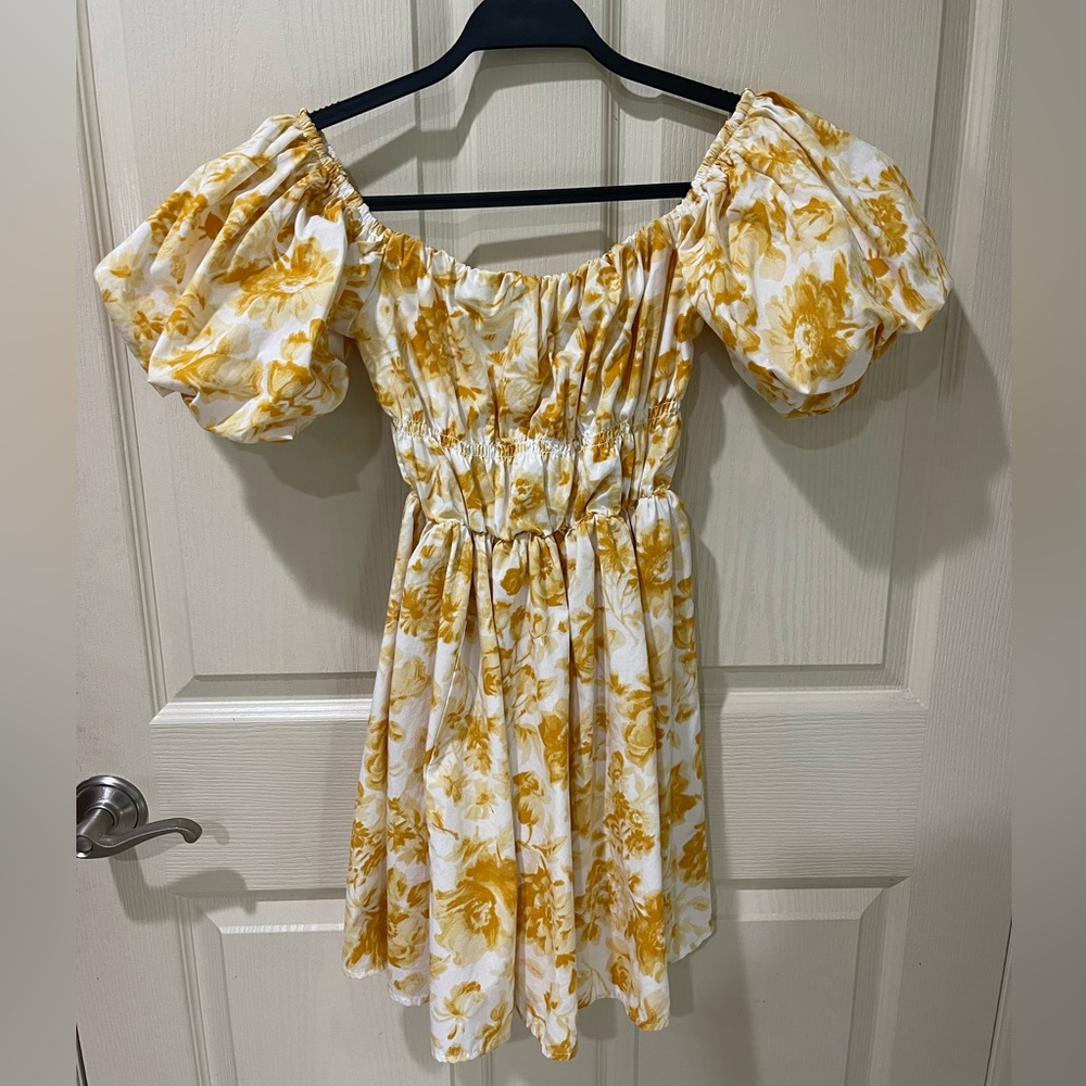 Abercrombie Puff Sleeve Dress
